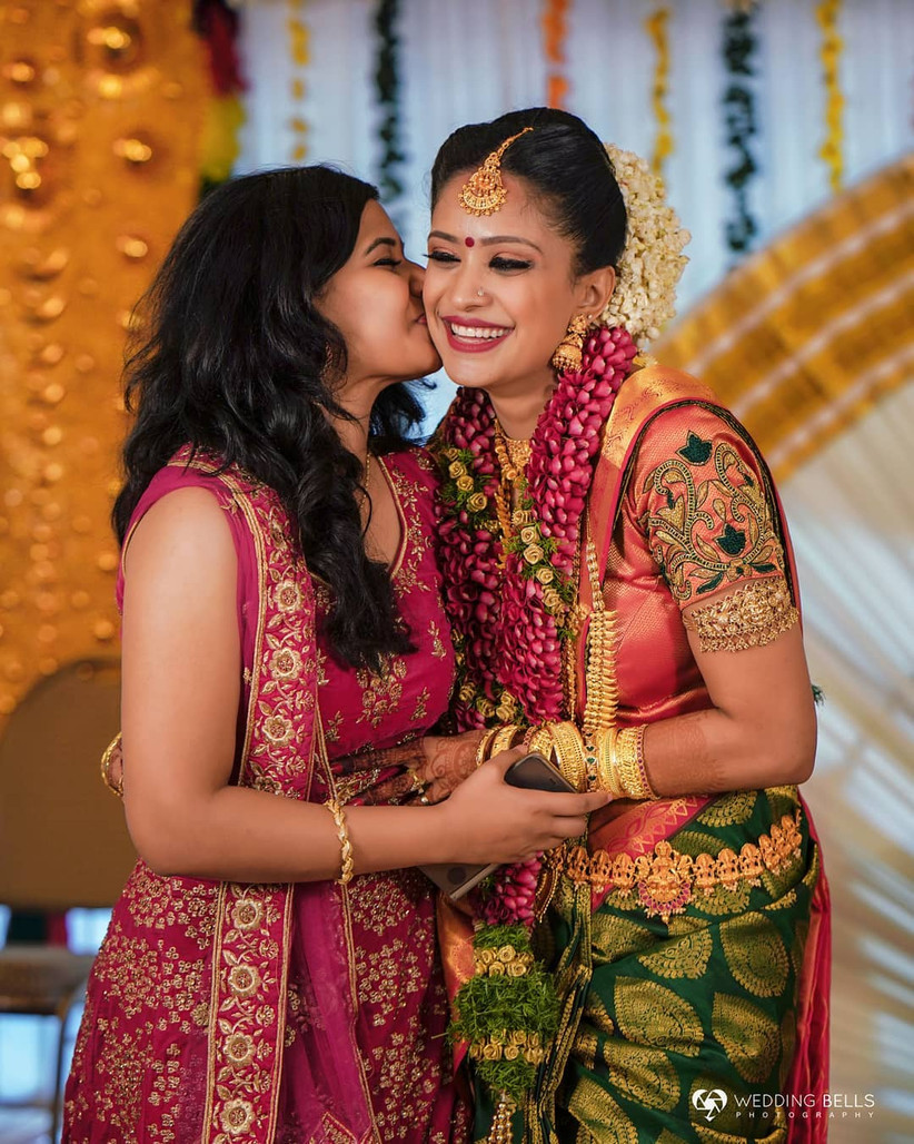reception saree for bride