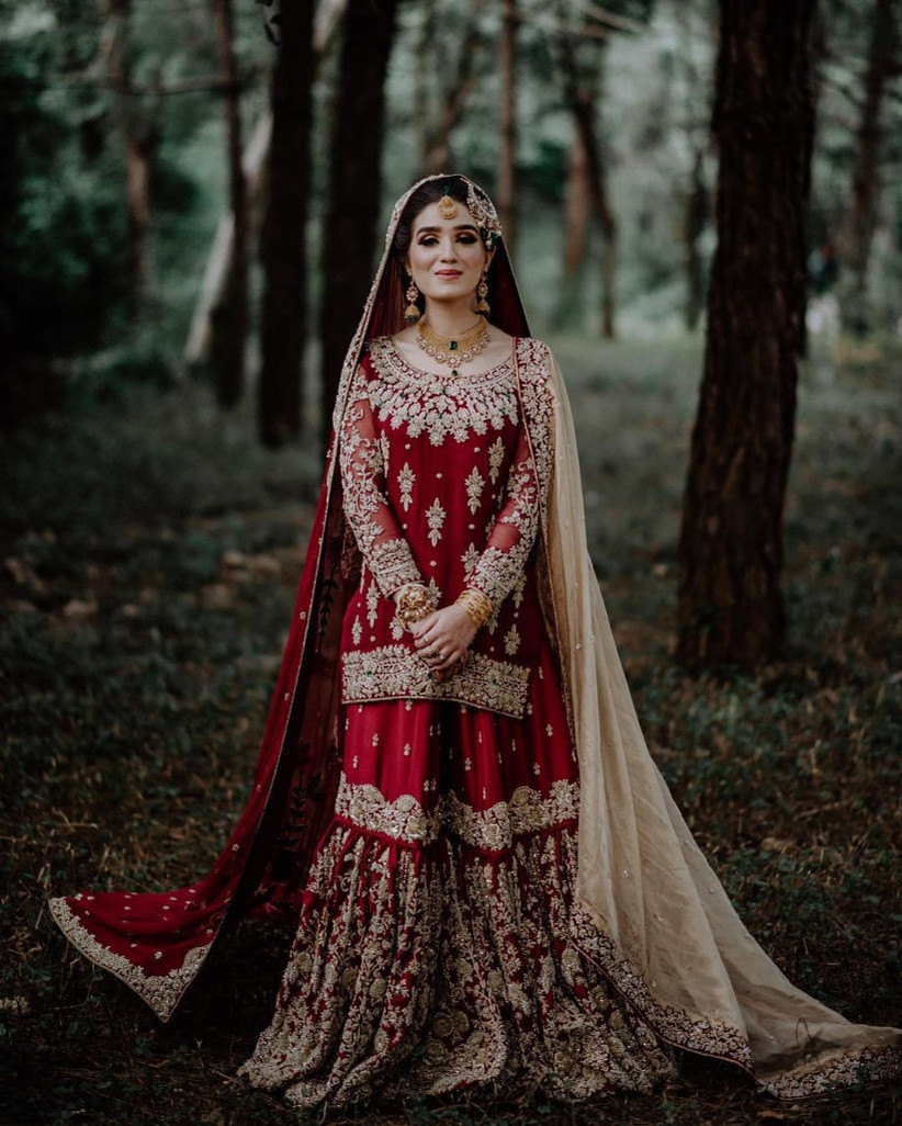 10 Pakistani  Wedding Dresses  Real Brides Wore As FashionGoals