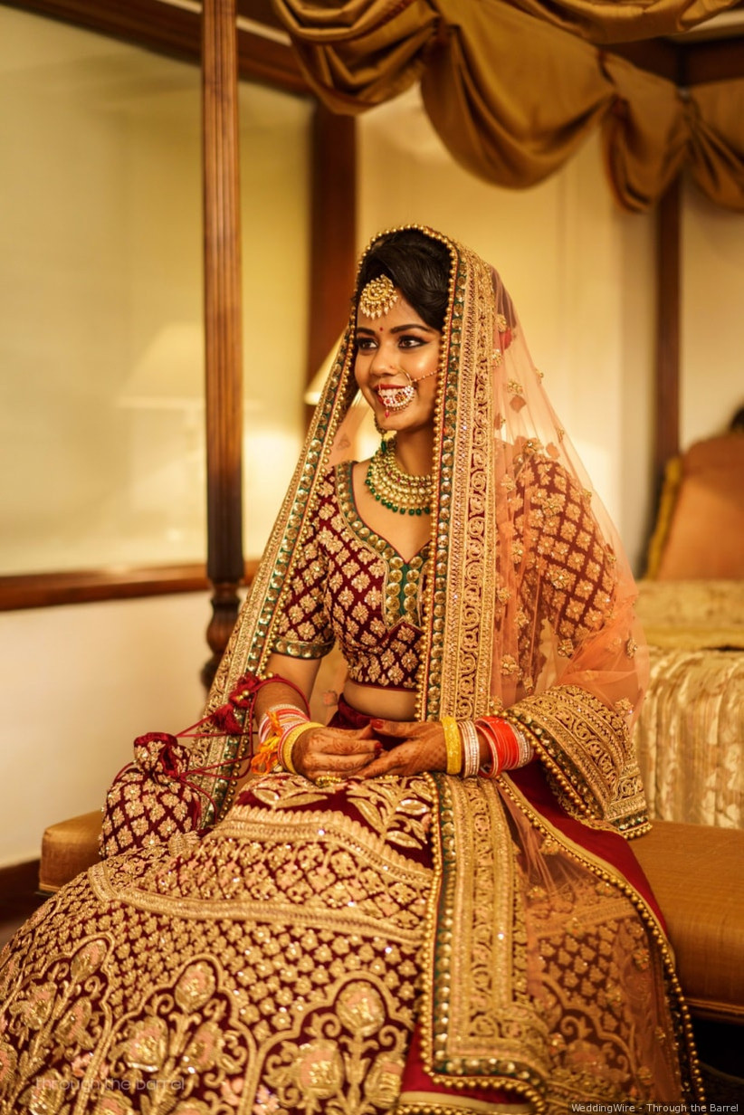 hindu bridal lehenga