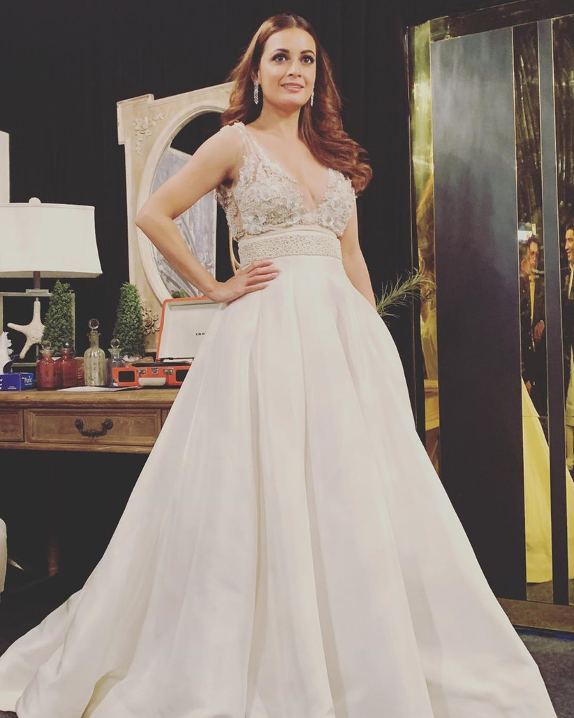 western evening gown
