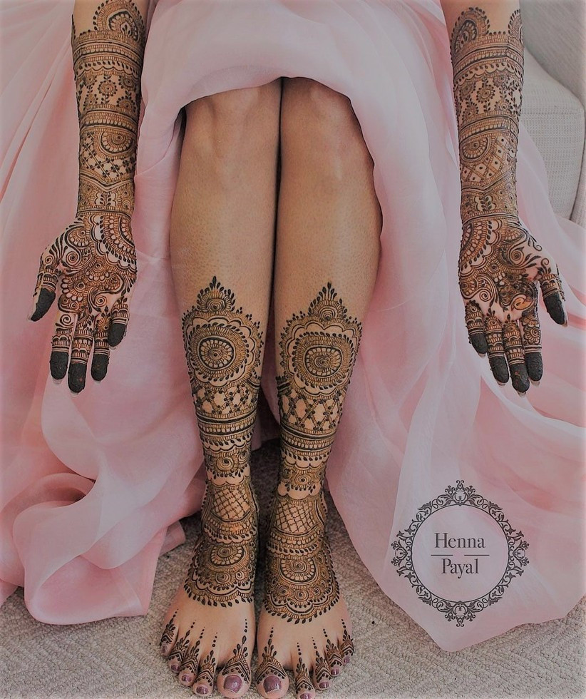 Dazzling Traditional Bridal Mehndi Designs Traditiona