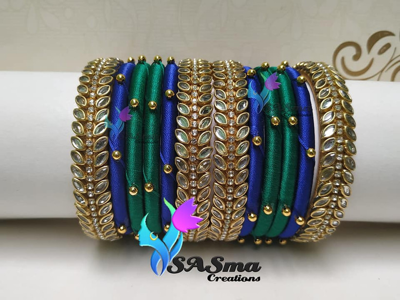 Latest Silk Thread Bangles Ideas To Enhance Your Bridal Look