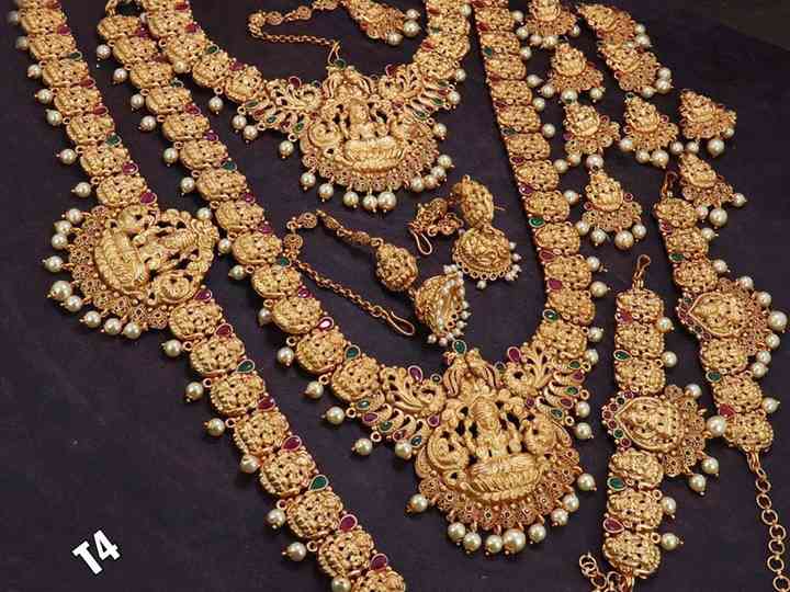 Jewellery set marriage cheap