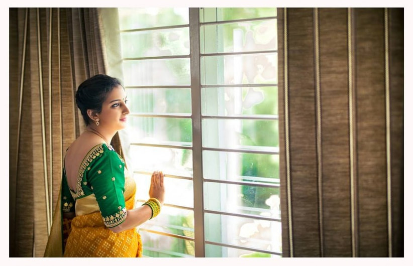 15 Brides Show Us How To Pair Maggam Work Blouses For The D Day Aari work blouse, hand made blouse, aari design, blouse designing (will design after getting order). pair maggam work blouses