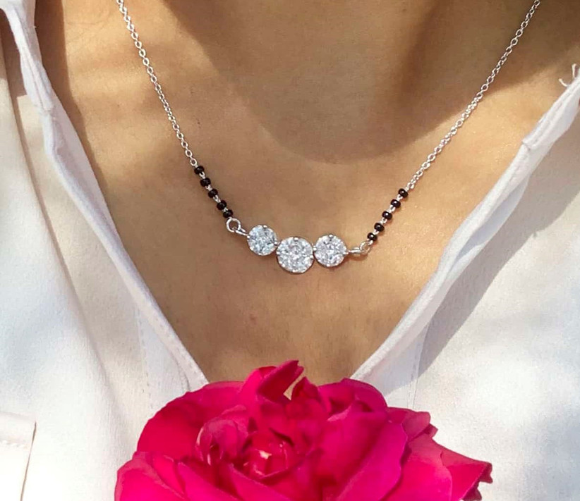 Swarovski new arrivals diamond mangalsutra