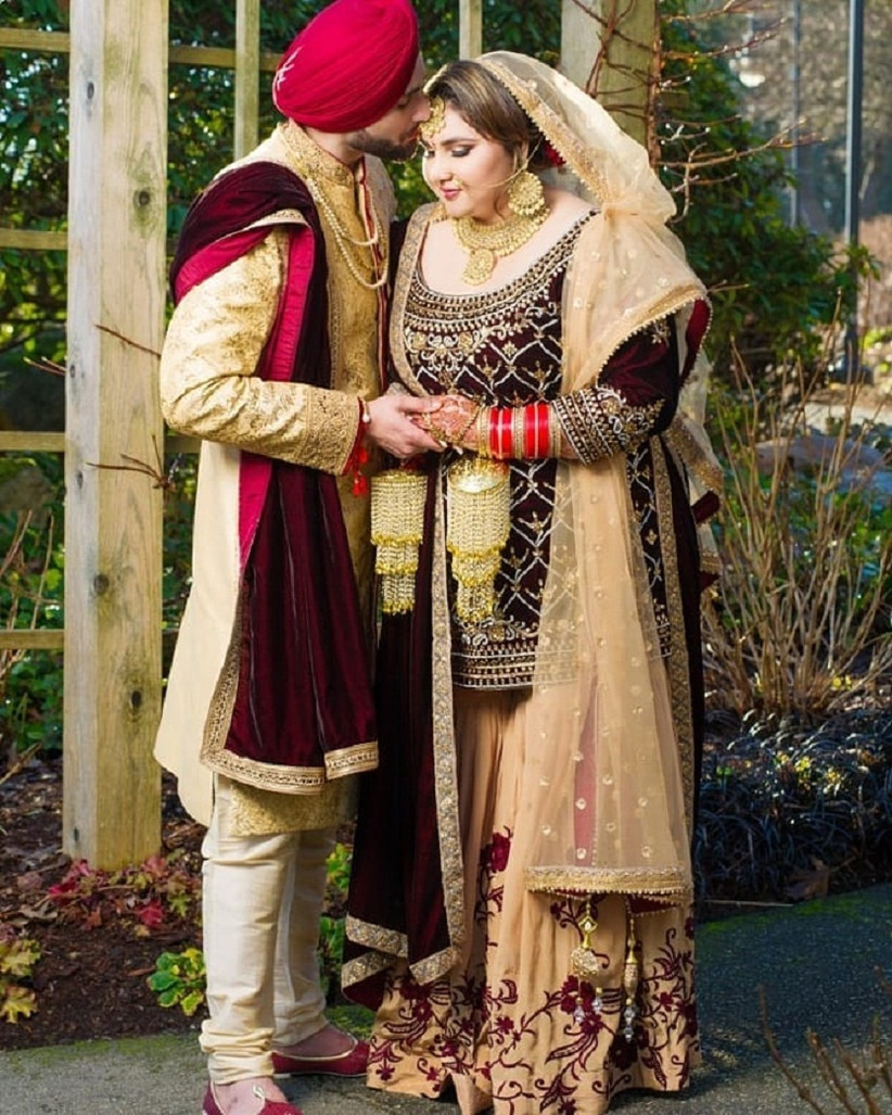 grand churidar for marriage
