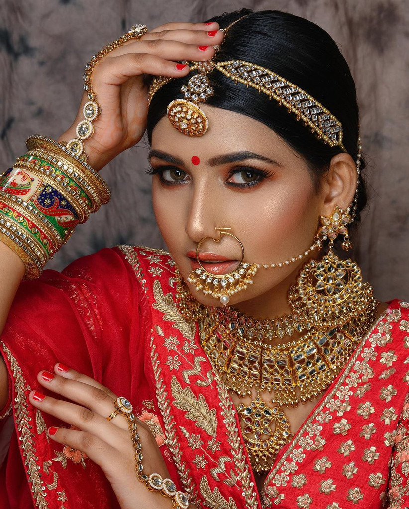 Lehenga jewel set on sale