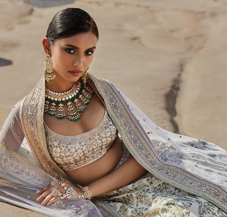 Jewellery Designs to Complement Your White Wedding Bridal Look
