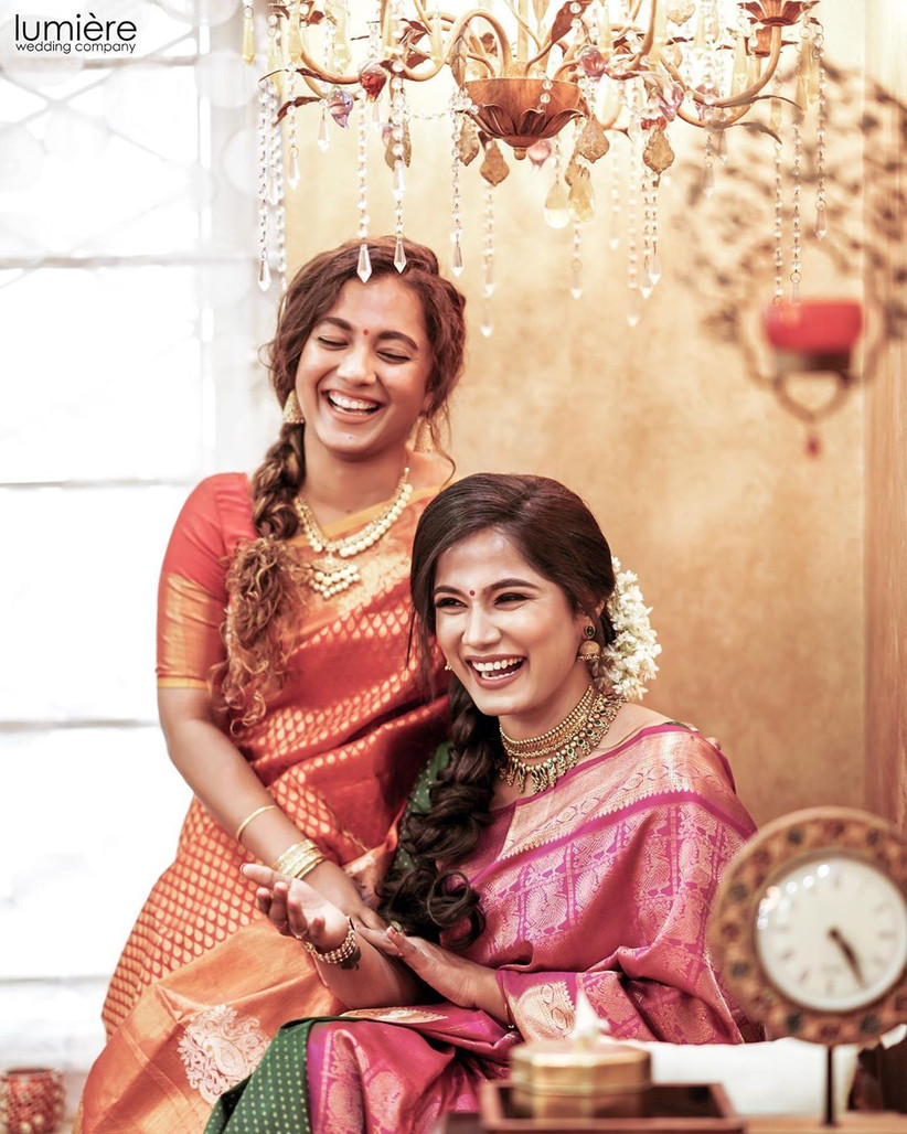 Bridesmaid's Green Sari/ Bridesmaid's Sarees/ Wedding Dress/ Sari/sarees/  Indian Bridesmaid's - Etsy