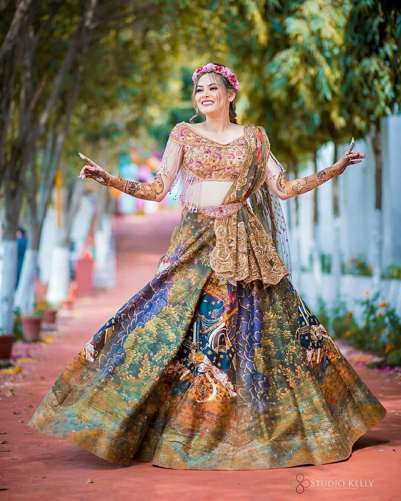 beautiful indian dresses to wear to a wedding