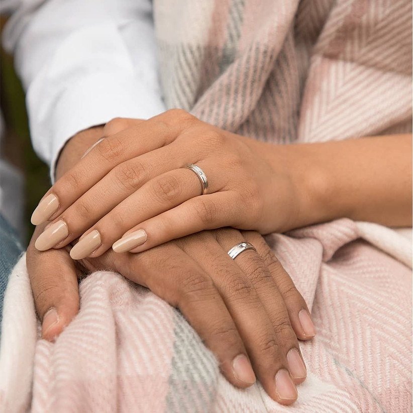 platinum bands for couple