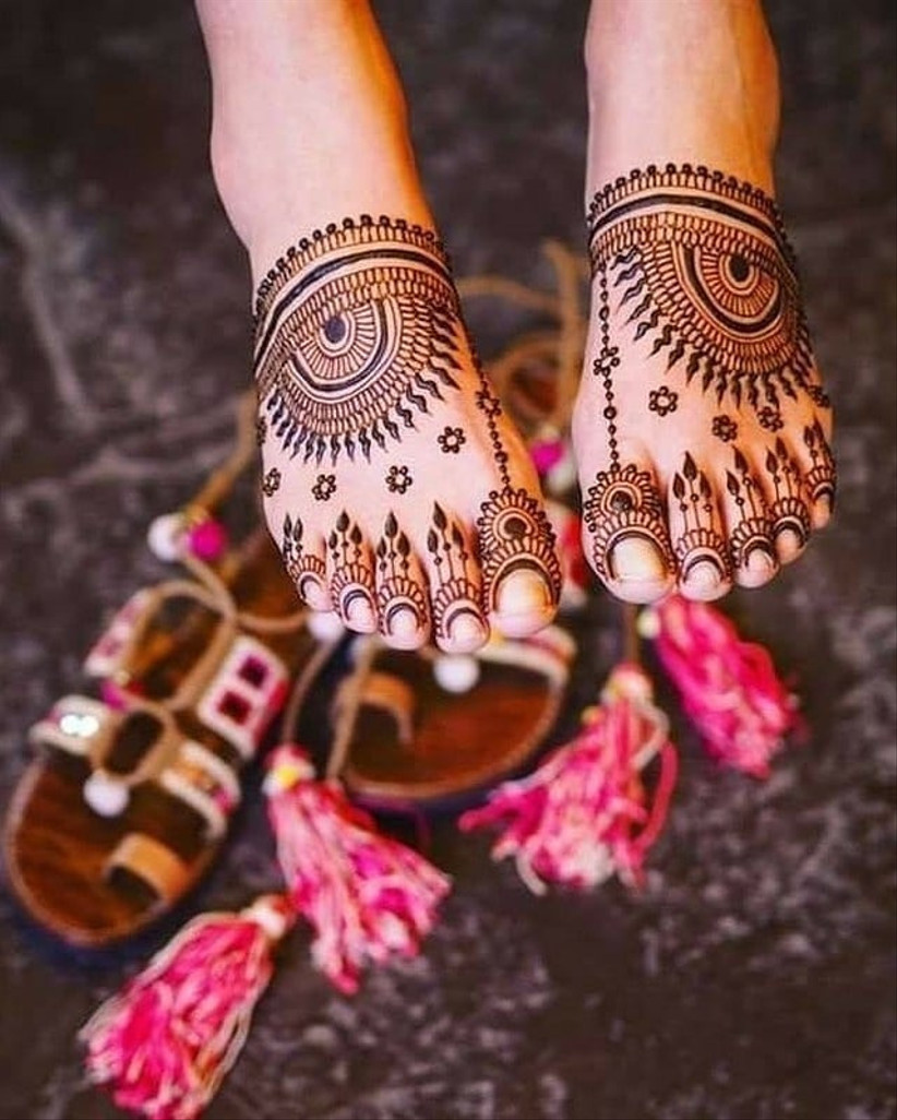 Easy Henna Designs For Beginners Foot - Design Talk