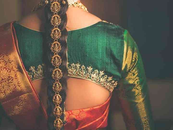 7 Designer Blouse Back Neck Patterns That You Need In Your Bridal