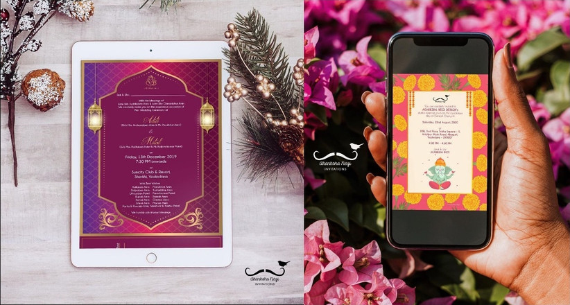 Digital Invitation Cards- A Beautiful Way To Elevate Environment and Eco-Conscious Weddings!🍃🍀 1
