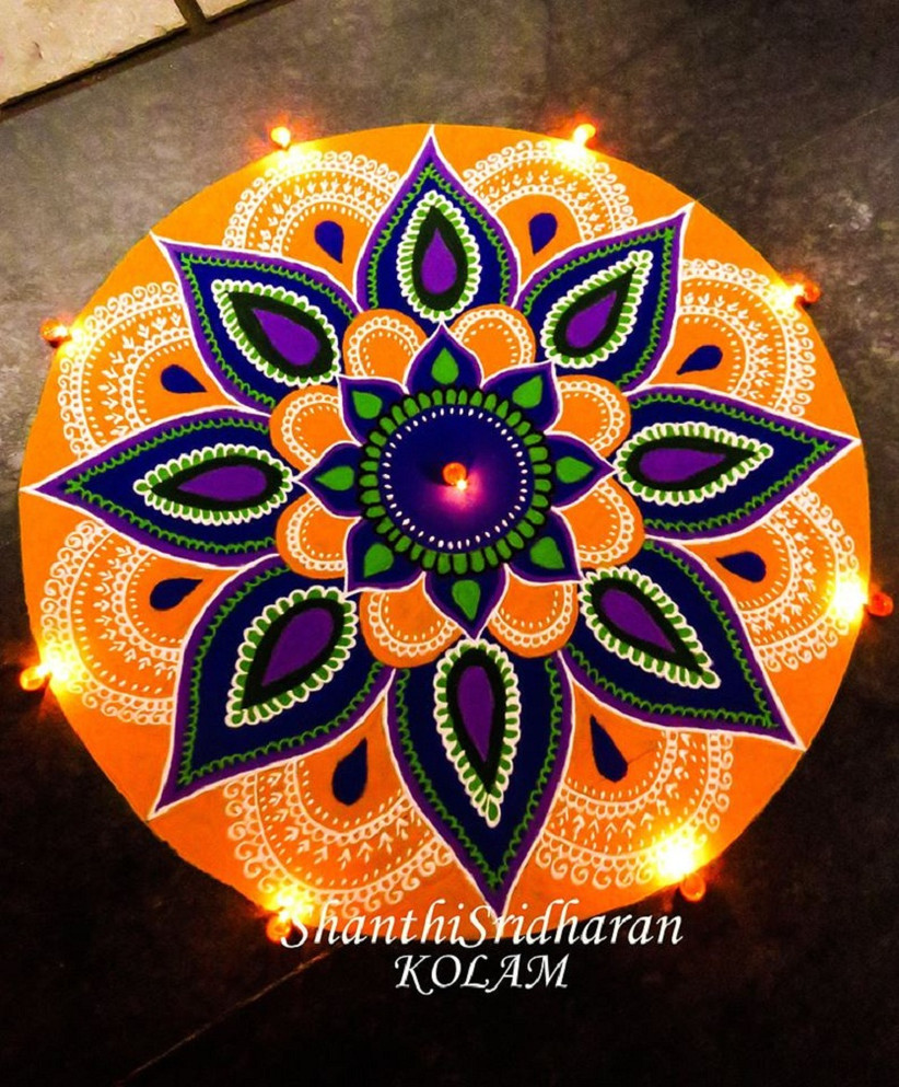 Check Out These Rangoli  Design  Images And Spruce Up Your 