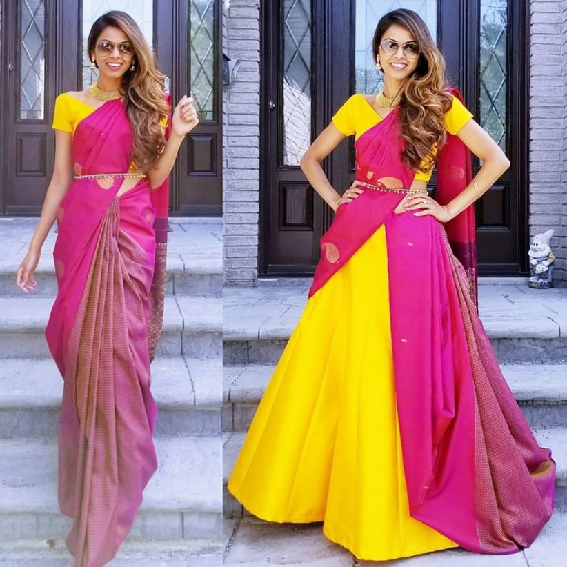 Cancan Saree 9 Examples Of How To Work This Hot Bridal Trend