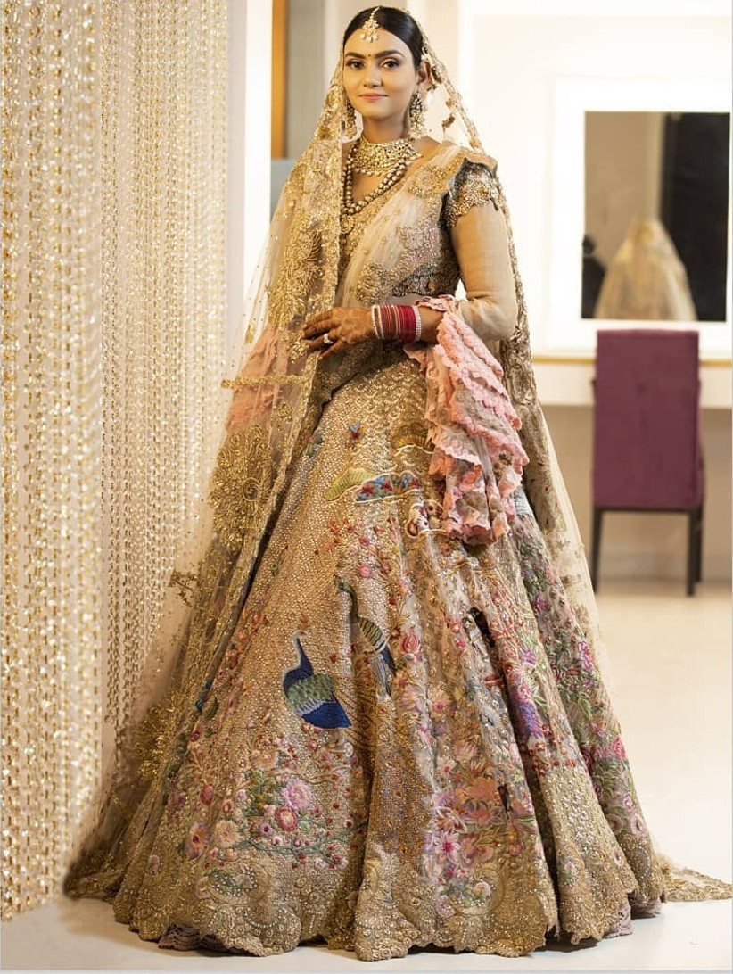 Latest Swoon Worthy Peacock Design Lehenga For Every Spirited Bride To Be It can uplift your style and make you stand out by it's unique style and design. latest swoon worthy peacock design