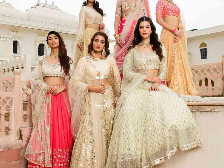 How To Ace The Art Of Styling Indian Bridesmaid Dresses As A Team