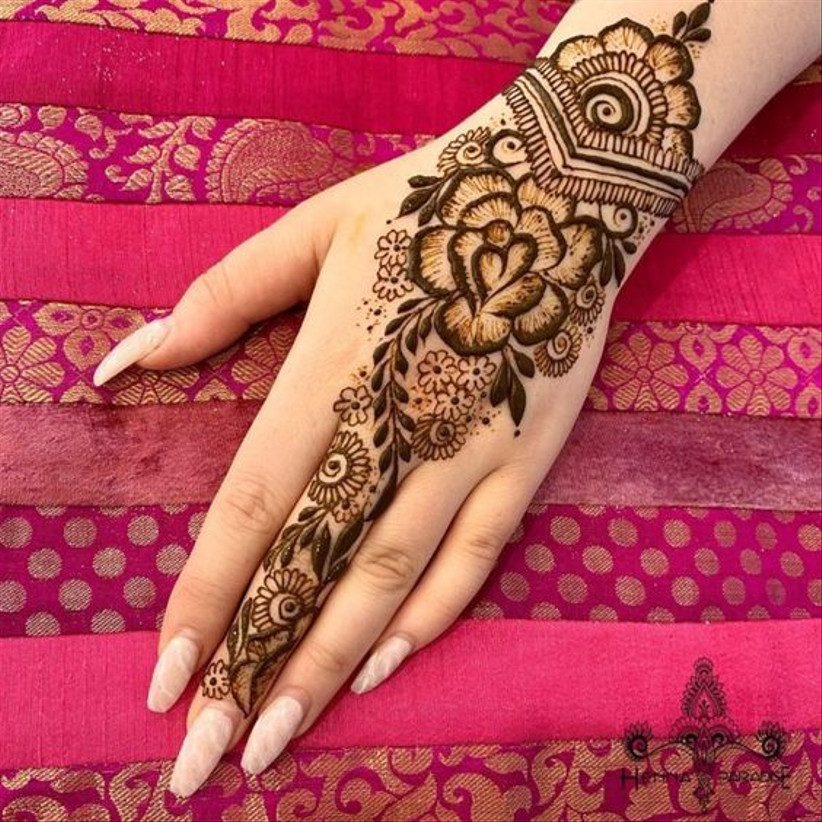 Arabic Mehndi Designs Simple Easy Arabic Design 21