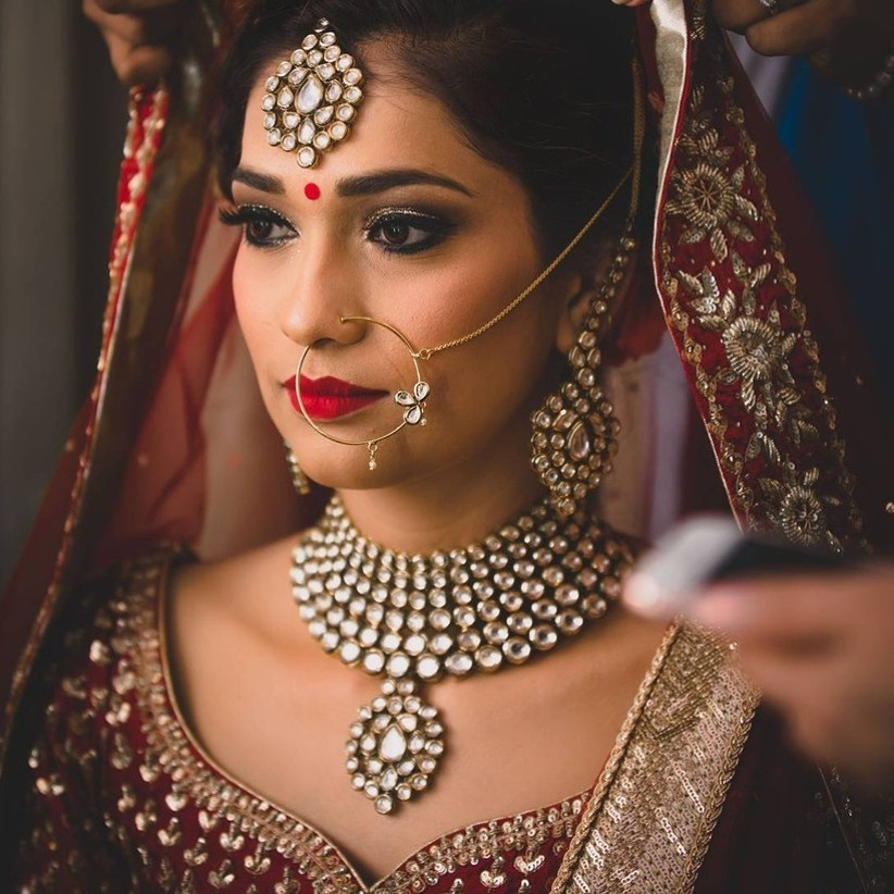Kundan set designs for bridal on sale