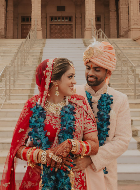 This Couple Hosted an Intimate Temple Wedding in Delhi