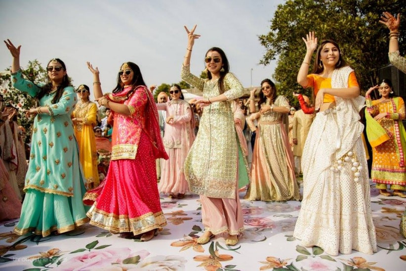 costume for sangeet function