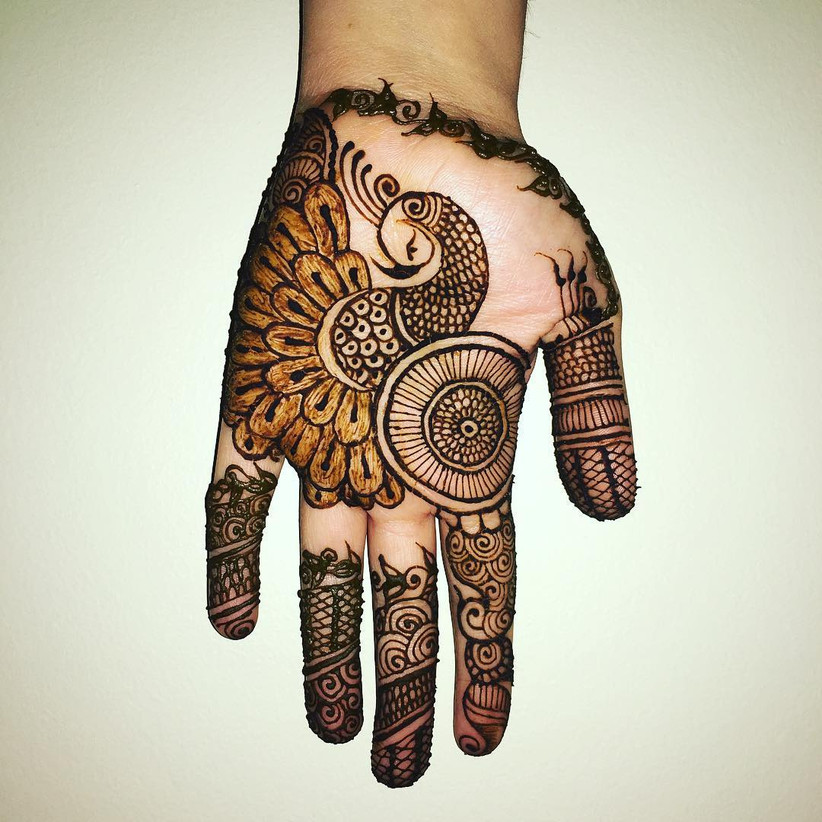 20 Stunning Yet Simple Arabic Mehndi Designs For Left Hand To