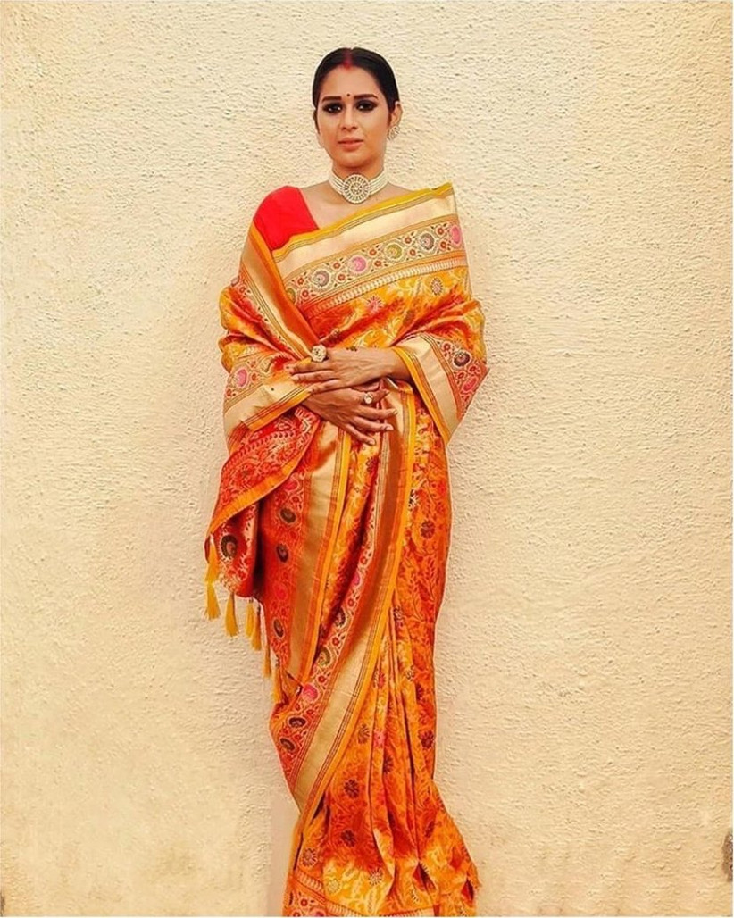 ethnic wear for ganesh chaturthi