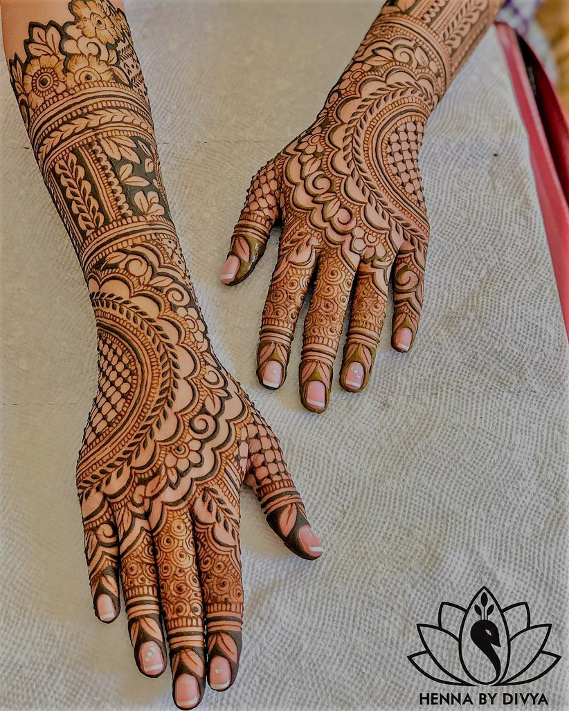 8 Indian Mehndi Designs For Hands That Will Make You Look Your Bridal Best 7630