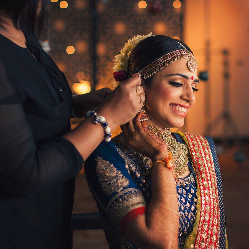4 Effortlessly Beautiful Lehenga Hairstyles for Round Faces and the