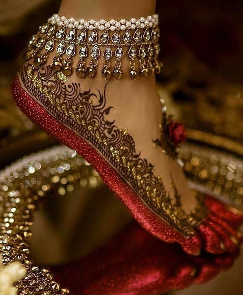 20 Stunning Dulhan Payals to Complete the Bridal Look