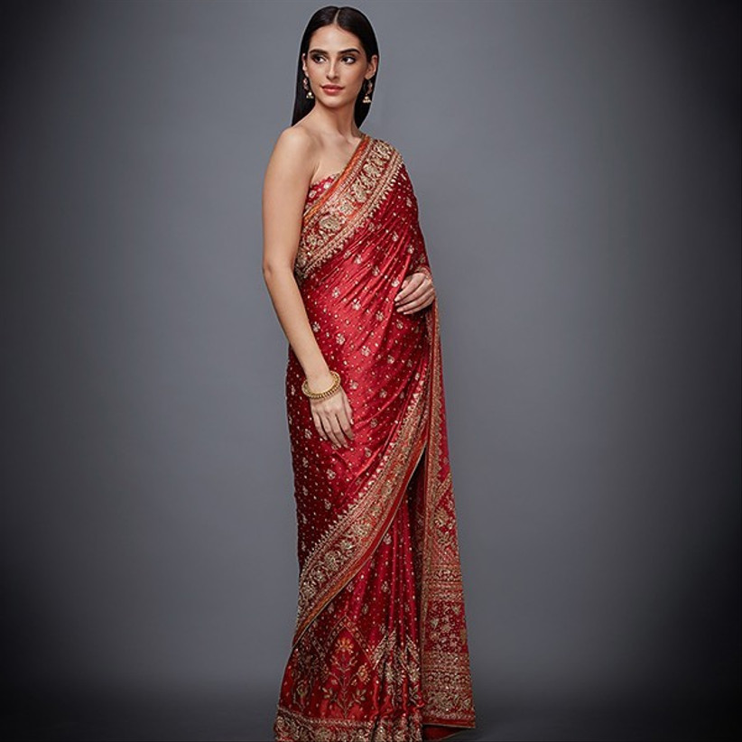 saree get up for indian wedding