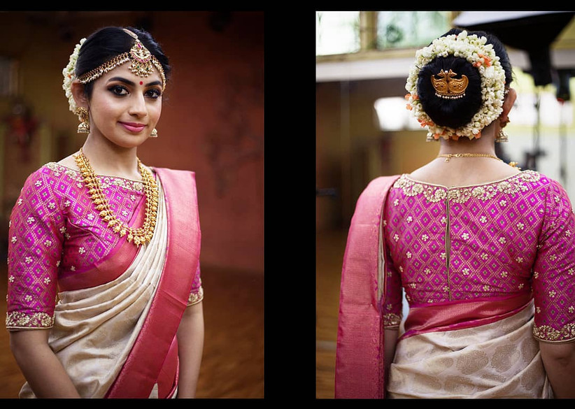 10 Boat Neck Blouse Designs That Work Wonders With Lehenga And