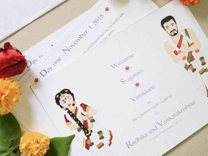 Simple South Indian Wedding Invitation Wordings For Friends That