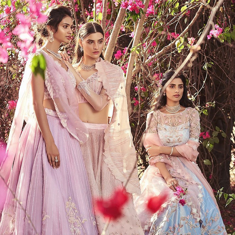dulhan reception look