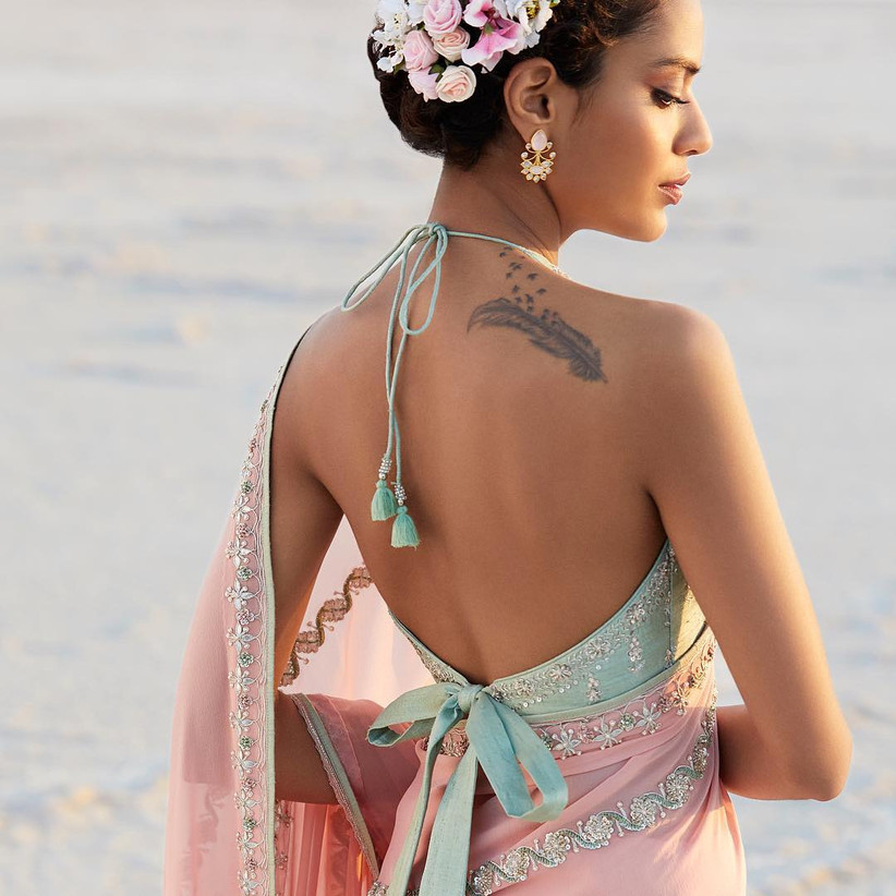 The Hottest Simple Back Neck Designs For The Wedding Season Of 2019