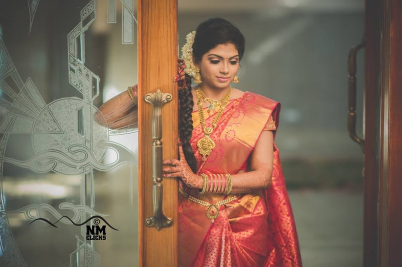 engagement silk sarees for bride