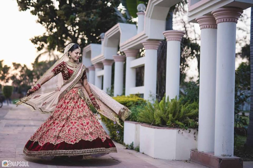 12 Ghagra Saree Inspirations Which Will Fit On-Point With All Of Your ...