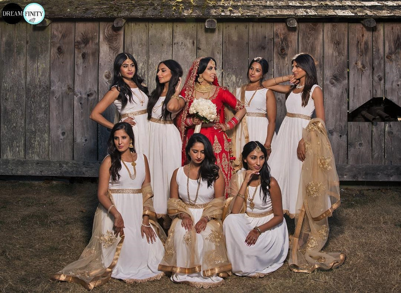 bridesmaid anarkalis