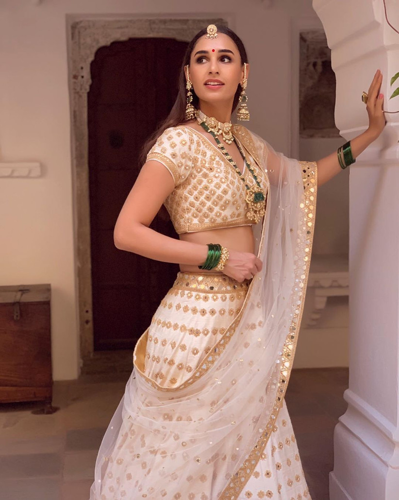 Lehenga Hairstyles For Wedding Reception / Looking For Reception