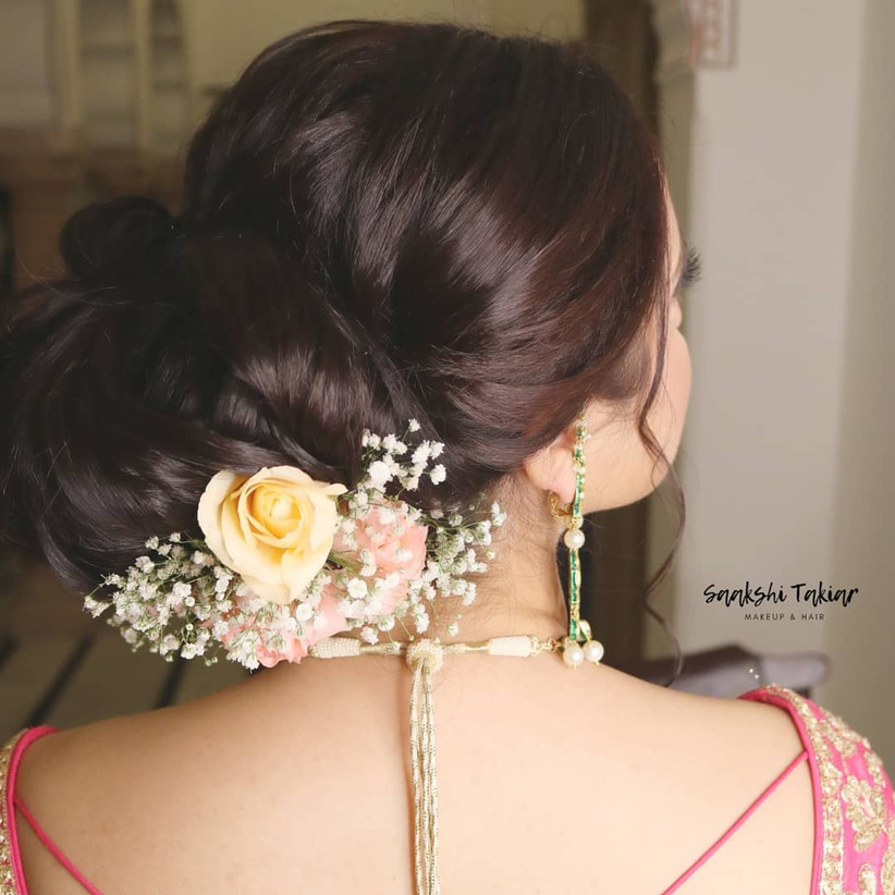 Trending Indian Wedding Hairstyles For Medium Hair You Need To