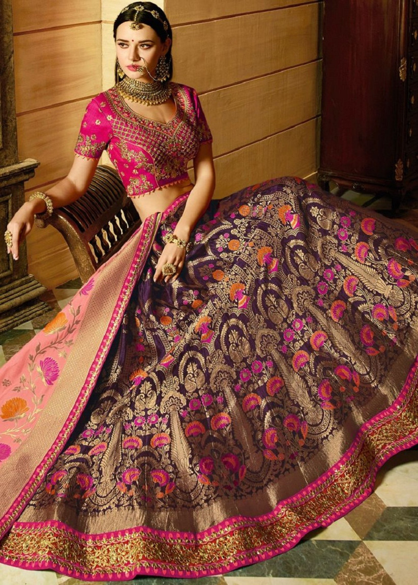 ghagra choli look