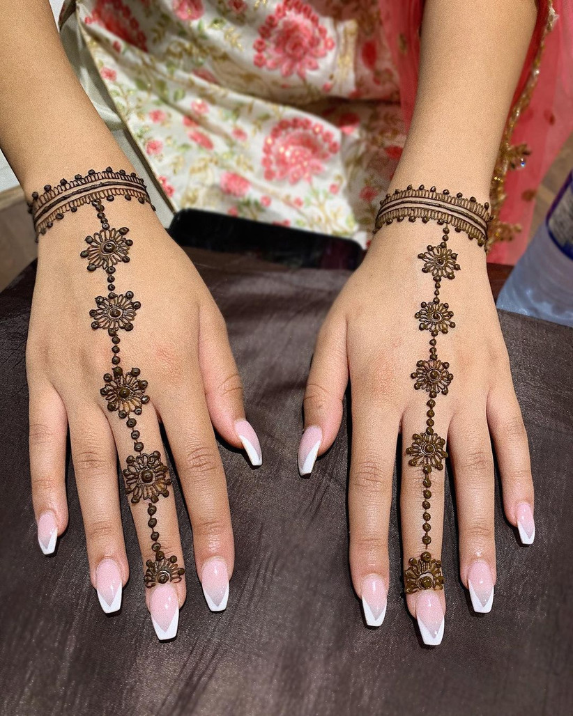 22 Easy Henna Designs For Beginners For Your Hands Feet