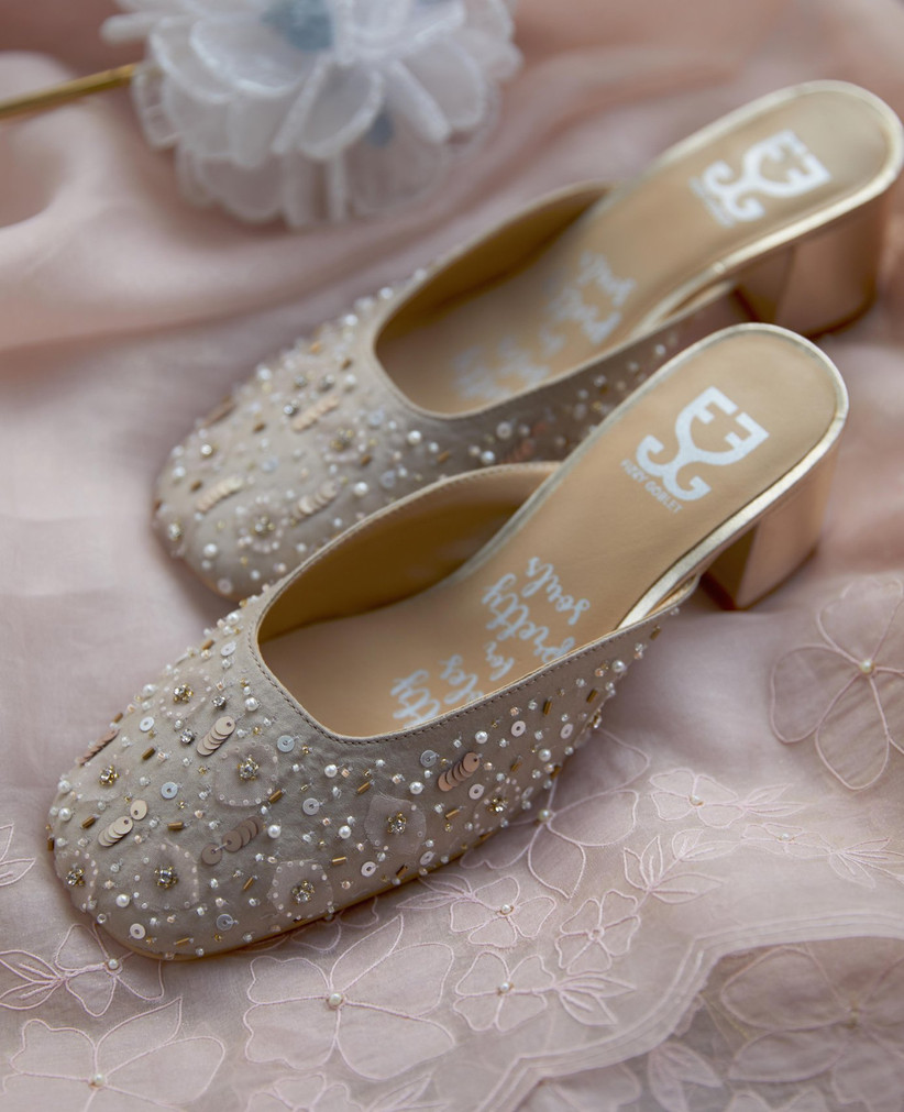 bridal jutti high heels
