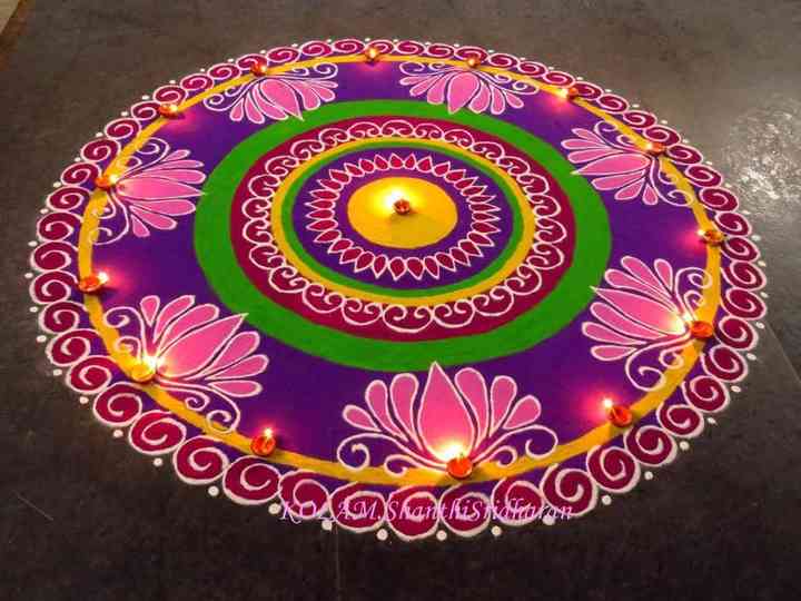 How To Make Rangoli Designs Step By Step Guide Watch Learn