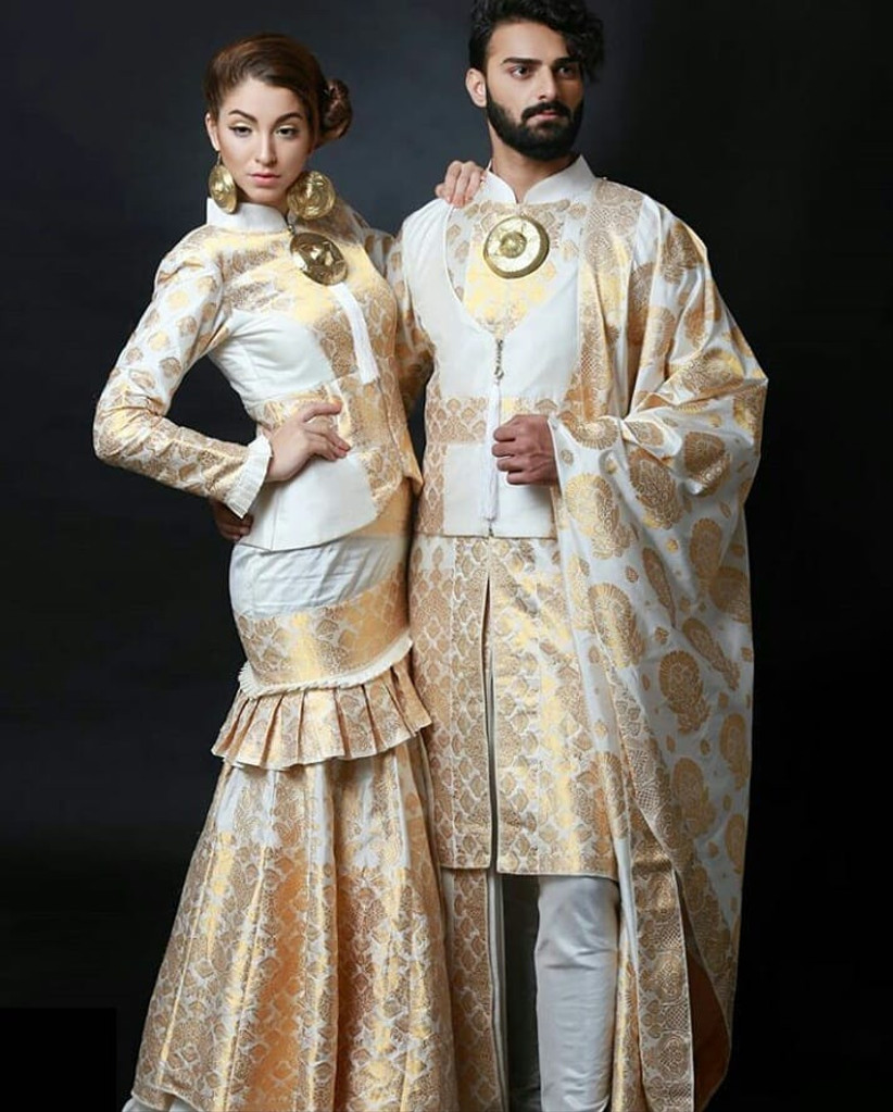 assamese groom wedding dress