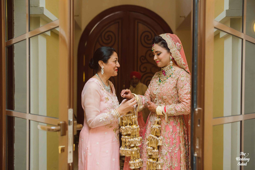 The Punjabi Kalire Ceremony What Why Details For All Indian Brides These traditional bridal accessories are believed to bring good luck to the bride and is. the punjabi kalire ceremony what why