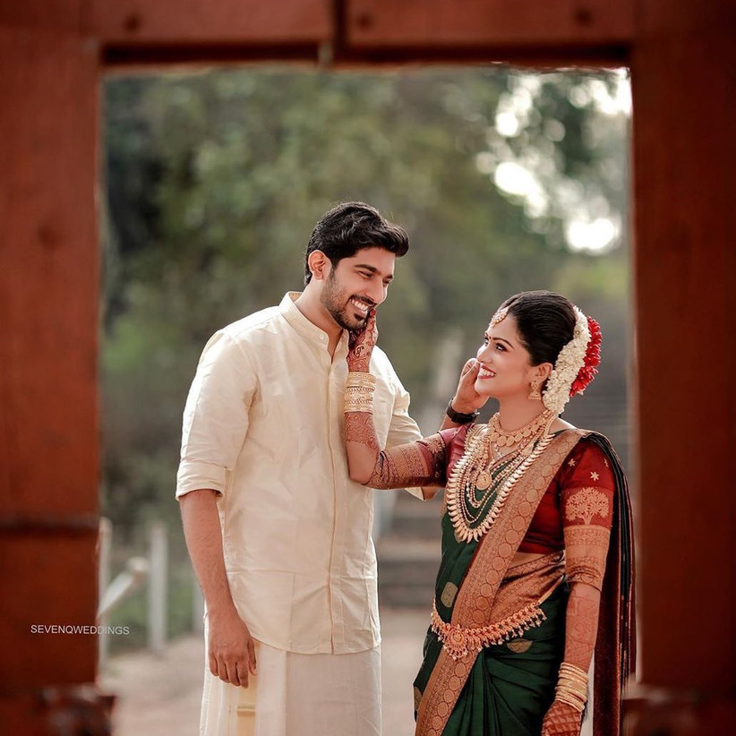 tamil groom wedding dress