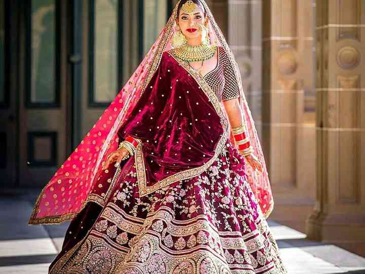 wedding ghagra choli designs with price
