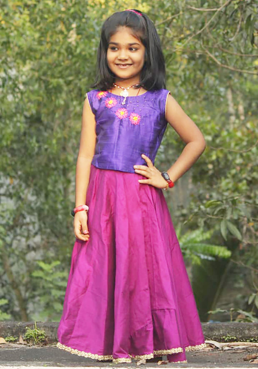 kids lengha design